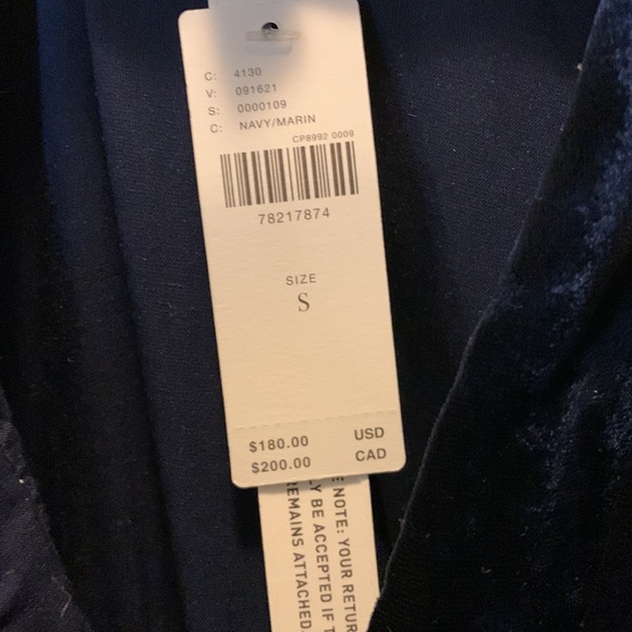 Anthropologie somerset velvet maxi, S NWT - Picture 5 of 5